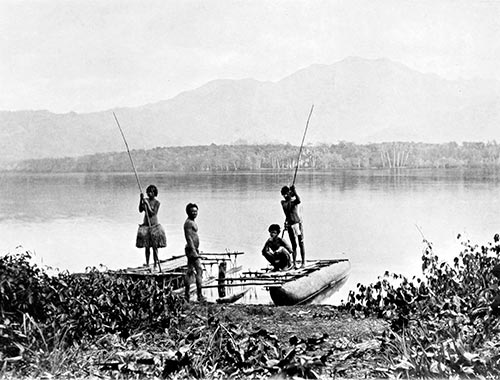 Sizzler's Restaurant - black & white photographs of early picturesque scenes of Papua New Guinea